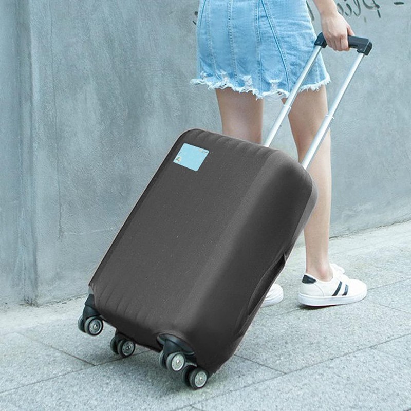Travel Suitcase Protective Cover, Washable Elastic Trolley Luggage Case Protector