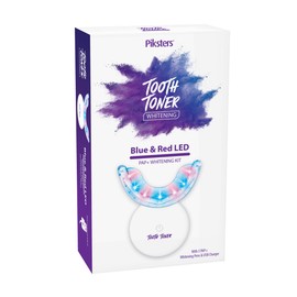 Piksters Tooth Toner PAP+ Blue & Red Light Whitening Kit