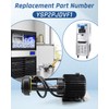 New Upgraded YSP2PJDVF1 Ice Maker Water Pump, Ice Machine Water