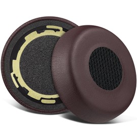 SOULWIT Ersatz Ohrpolster für Jabra Evolve 75(75UC 75MS 75SE) Stereo-Bluetooth-Headset/Kopfhörer, Ersatzpolster mit geräuschisolierendem Memory-Schaum