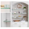 Glass Shelf Bracket Glass Clamp Holder Adjustable Clamp Shelf Clip