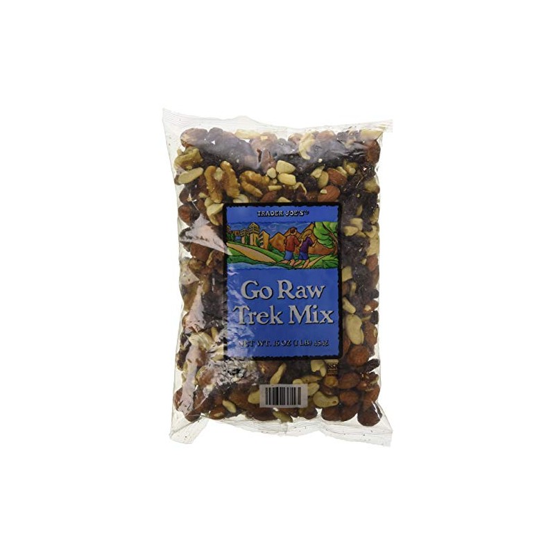 Trader Joe's Go Raw Trek Mix - 1 lb bag