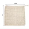 Toalla Esponja Exfoliante Sisal 100 Biodegradable Paño Lavado Natural Cuerpo
