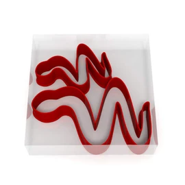 Snake Set of 2 Value Cookie/Fondant Cutters Pair 5CM + 8CM