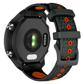 OVERSTEP Compatible with Garmin Forerunner 245/Forerunner 645 Watch Band, 20mm Replacement Bands for Venu/Venu SQ/Venu SQ2/Venu 2 Plus/Forerunner 158/165/55/Vivoactive 3/Vivoactive 5 Smart Watch