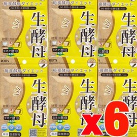 (6 pieces) Raw yeast, 30 capsules x 6 packs (4513157201153)