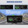 MOTOCOCHE GPS Digital Inclinometer Car Digital Inclinometer for Off-Road Vehicles,