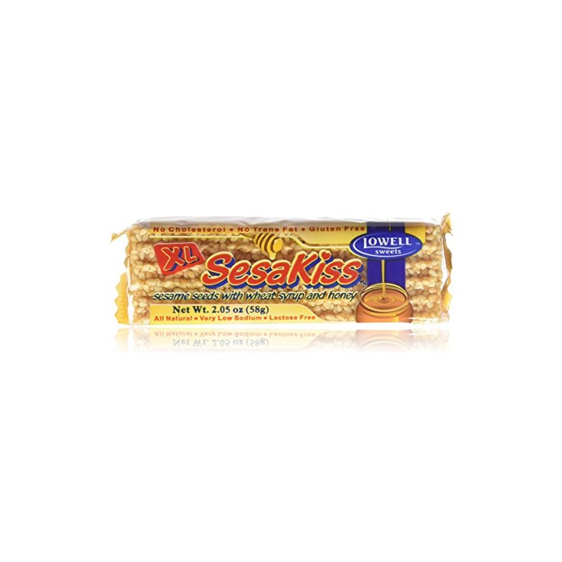 Lowell Foods XL Sesakiss Sesame Thins with Honey, Sezamki 2.05