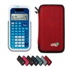 WYNGS TI-34 MultiView Calculator with Protective Case in Red -