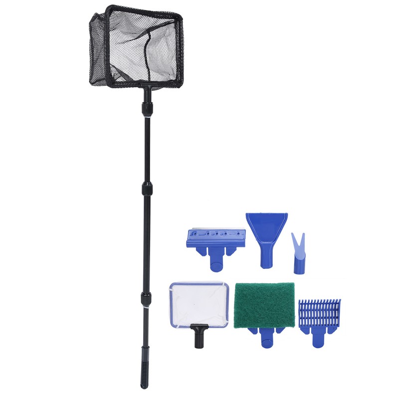 6 in 1 Aquarium Fish Tank Cleaning Tool Kit Net