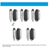 Carcasa Funda Llave Control Para Kia K3 2024
