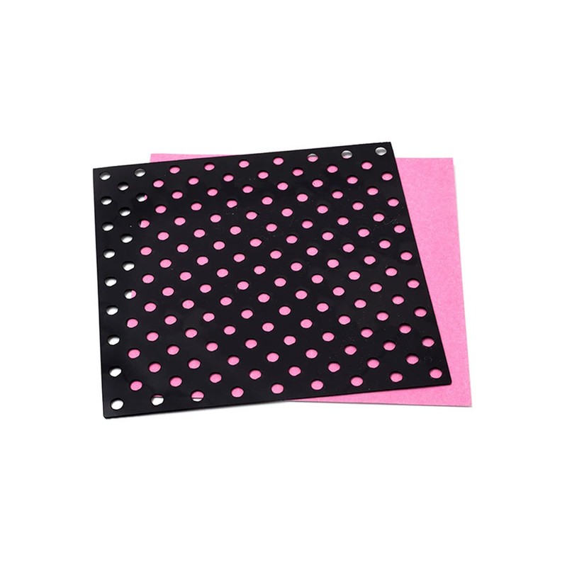 Moxy Glitter Stencils 3/pkg-Square