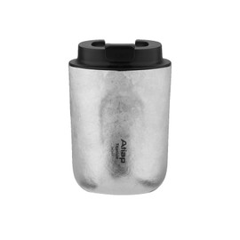 ATiAP Titanium Water Bottle Coffee Cups Insulated Water Bottle Double Insulated Cup Wide Mouthed Cup is Easy To Clean | Ultralight Leakproof for Outdoor Camping Hiking (240ml)