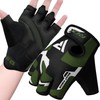 RDX Weight Lifting Gloves Gym Fitness Workout, Anti Slip Padded