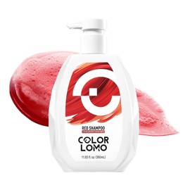 COLORLOMO Ultra Color Safe Shampoo | Help Prevent Fading & Provide Subtle Color Replenishment | Prolong Color Vibrancy and Enhance Shine | Vegan & Cruelty-Free Formula | For Red Color Treated Hair