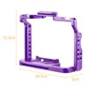 Andoer Camera Cage Aluminum Alloy Video Cage with Dual Cold