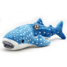 Whale Shark Cuddly Toy Shark Whale Rhincodon Plush Toy Fish 29 cm Blue - Cuddly Toys *biz