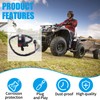 JINGKE Left Handlebar Control Engine Start Run Off Headlight Switch