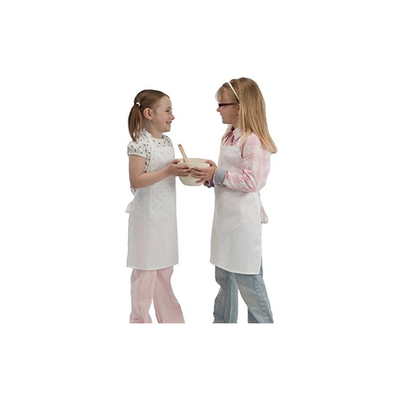Childrens Bib Apron Kids Craft Cooking Painting School Pinny Adjustable