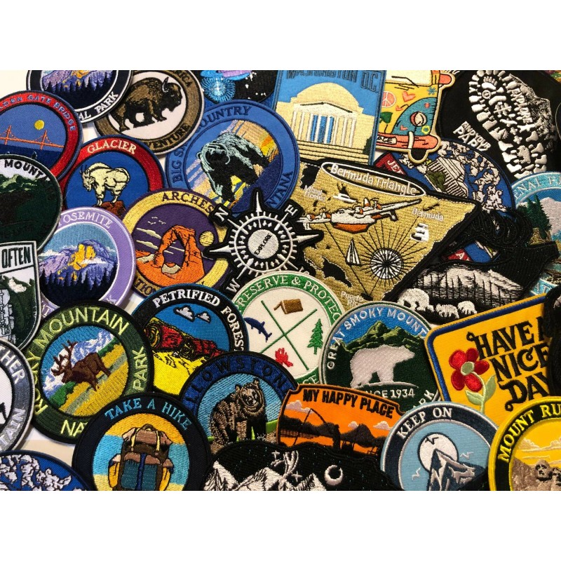 Athena Brands GORILLA Jungle Embroidered Patch Iron-On / Sew-On Motif