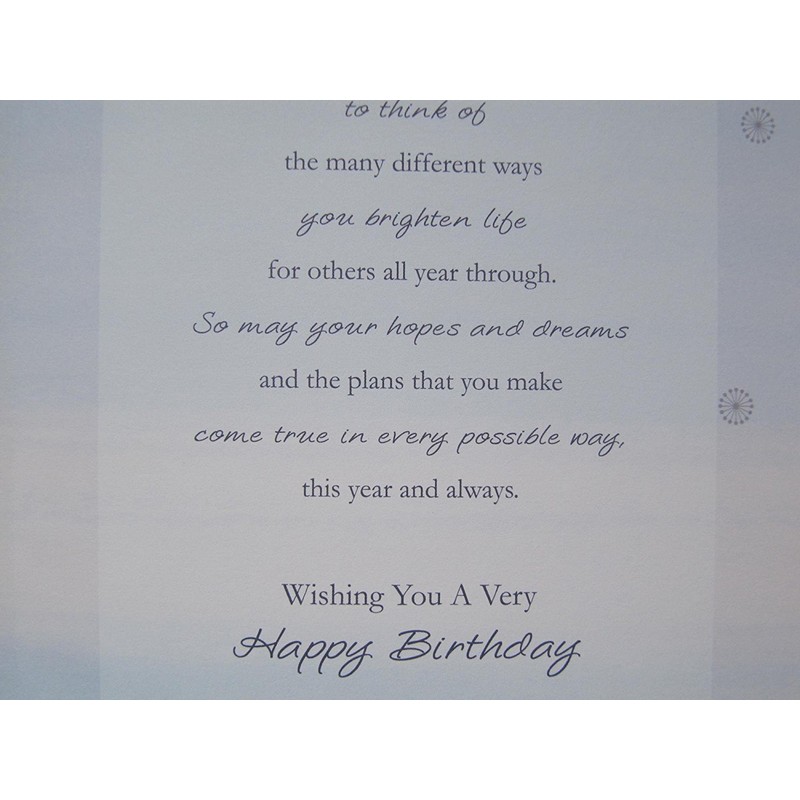 STUNNING SON WHAT MAKES YOU SO SPECIAL 5 VERSE BIRTHDAY