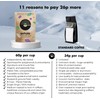 EXHALE Organic Chemical-Free Wholebean Decaf Coffee 225G - Mycotoxin Free
