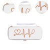 kokiya Stethoscope Storage Organizer with Pocket for Professionals, White