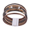 GelConnie Leather Bracelets for Women Wrap Bracelet Boho Wristband Bangle