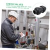Abaodam Inline Check Valve, Pvc Fluid Check Valve, 20mm ID,