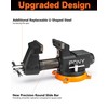 PONY 4 Inch Heavy Duty Bench Vise 4400LBS Clamping Force,