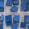 Trimmer Potentiometer Kit, 50 Pieces 10 Values Multiturn Variable Resistance