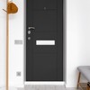 Newthinking Internal Letter Box Brush Cover, White Letterbox Cover Draught