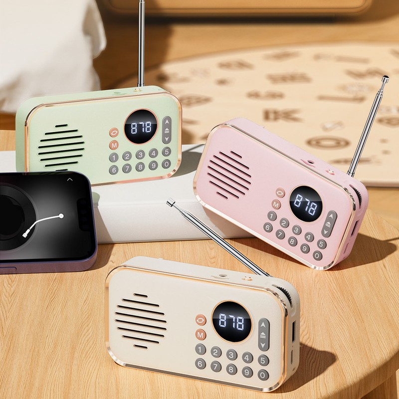 Bluetooth Speaker Radio Portable Bluetooth Memory Card U Disk MP3