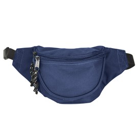 DALIX Riñonera pequeña S XS talla 19 a 28 para niños, adultos, adolescentes, Azul marino, Pequeño