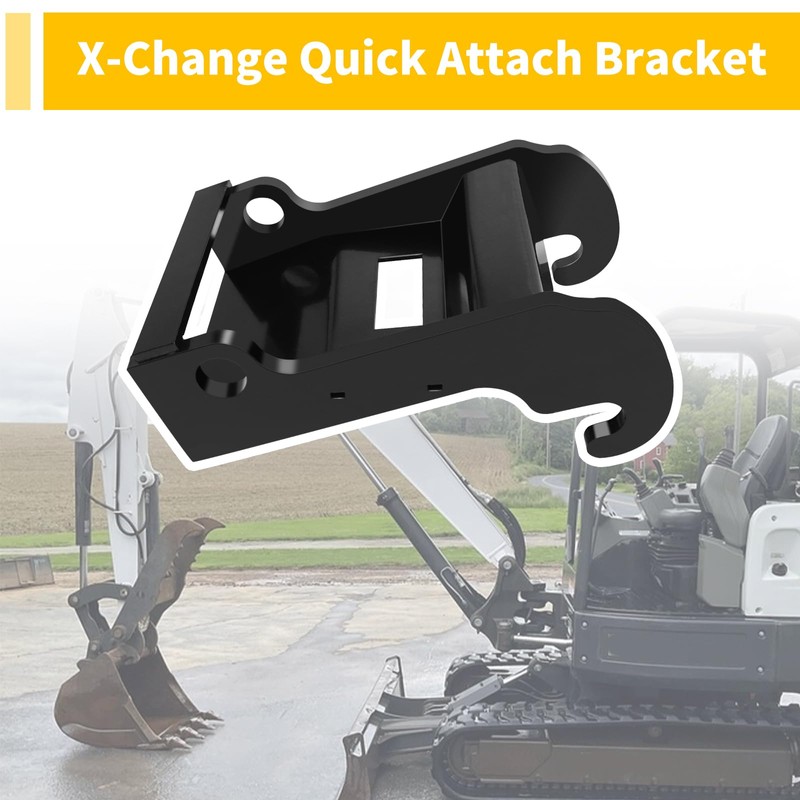 X-Change Coupler Bracket Quick Attach Fit for Bobcat E Series