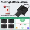 Lock Fingerprint, Eseesmart Padlock, Lock with Key App, Large Padlock