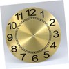 BESPORTBLE Renew Your Wall Clock Aluminum Clock Face DIY Clock