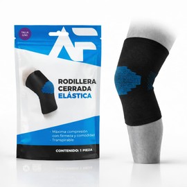 Rodillera de Compresión Deportiva de Alto Rendimiento - Soporte Elástico para Gimnasio, Crossfit y Correr - Transpirable y Antideslizante (G/XG)
