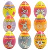 12Pcs Slow Rising Easter Eggs Toy Rebound Eggs Relieve Stress