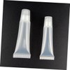 Mikinona 5pcs Empty Lip Balm Tubes Standard Round Containers Lip