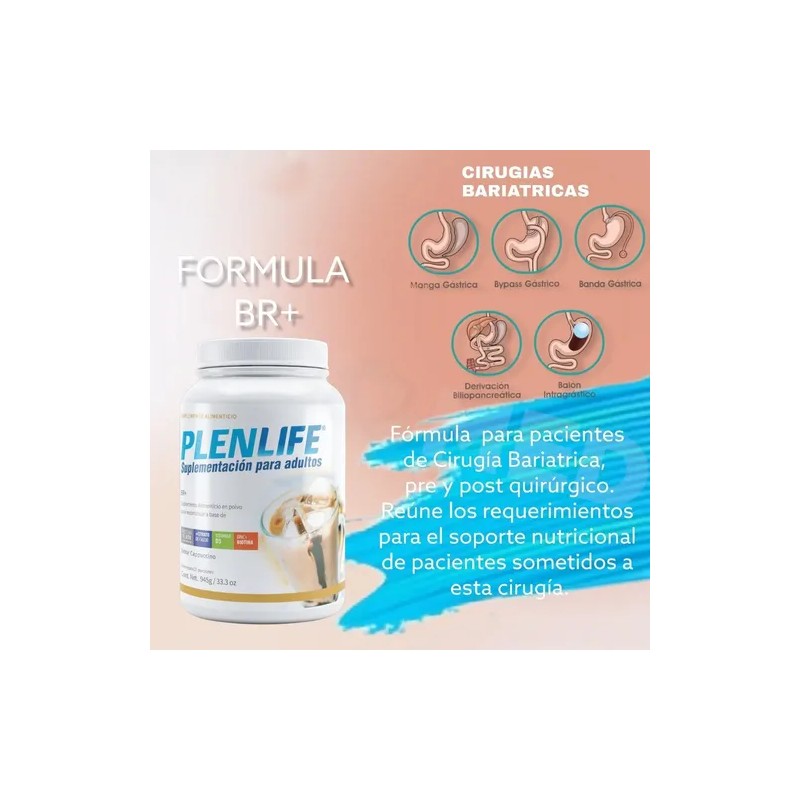 Fórmula Br 945 Gr Plenlife Sabor Fresa