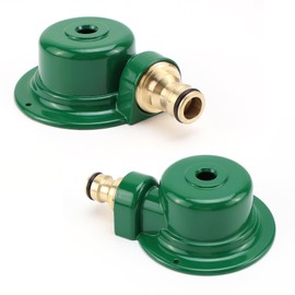 Pack of 2 Metal Lawn Sprinklers, Garden Sprinkler, Lawn Irrigation System, 360 Degree Spraying, for Lawn, Garden, Agriculture, Watering etc