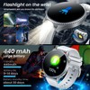 Men's Smartwatch with Bluetooth Phone Function Fitness Watch: 1.56 Inch