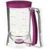 Kole Batter Dispenser with Squeeze Handle Kitchen Essentials, Regular, Transparent