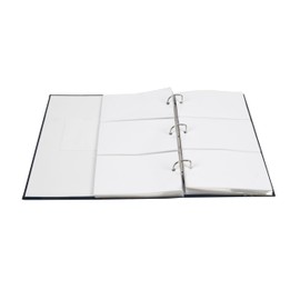 New View Gifts Blue Photo Album, Holds 420-4"x6" Photos