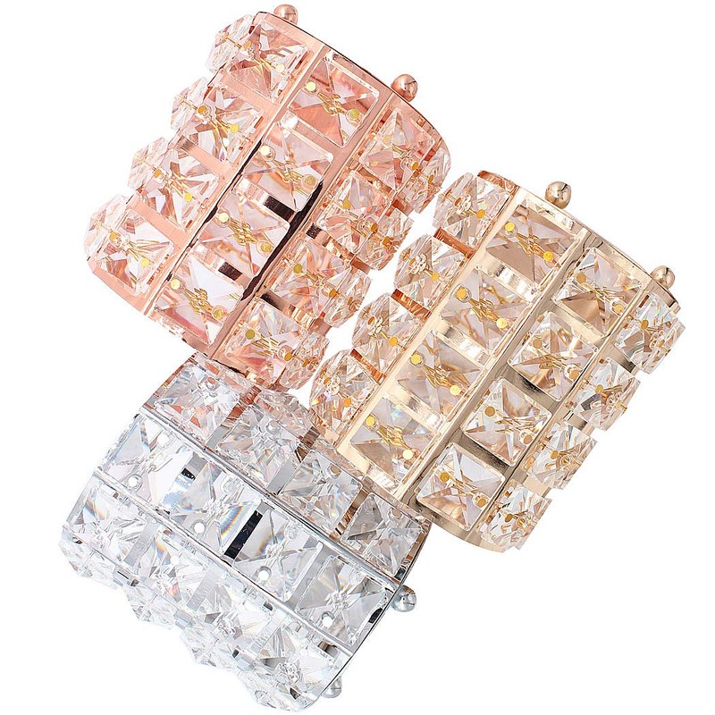 Sipliv Makeup Brush Holders Pen Holder Handcrafted Crystal Eyebrow Pencil