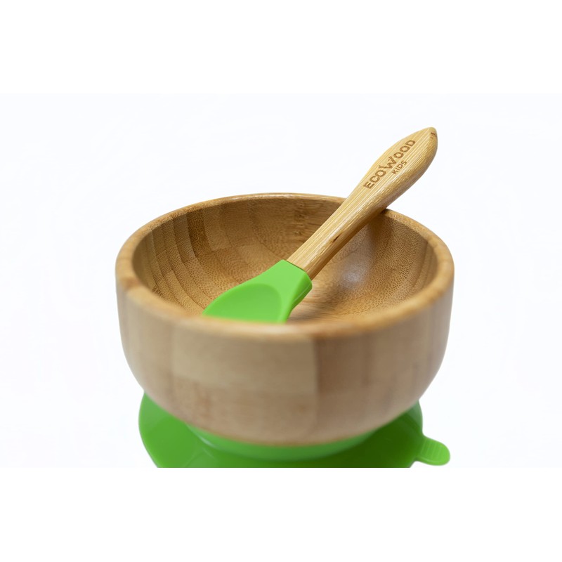 Ecowood® Tazón/Plato Hondo/Bowl de Bambú para Bebe y Niño -