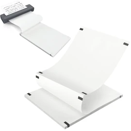 Thermal Printer Paper 8.5 x 11 Inch, A4 Folding Thermal Paper 100 Sheets, Compatible with M08F/A40 Thermal Printer, Continual Feeding Printing Paper