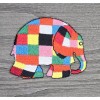 ELMER ELEPHANT COLORFUL MOSAIC MULTICOLORED CUTE IRON ON PATCH JEANS