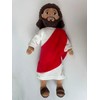Apragaz 13inch-Jesus-Plush-Toy for Kids (Red)